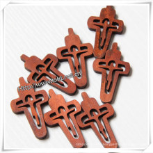 Factory Discount Wholesale Religious Pray Engraving Cross (IO-cw028)